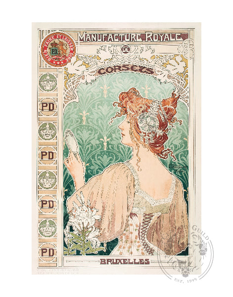 PD Corsets Art Nouveau Century Guild Patronage Print