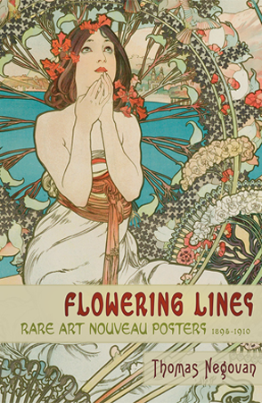 Flowering Lines Art Nouveau Graphics Book Alphonse Mucha Monaco Thomas Negovan Century Guild