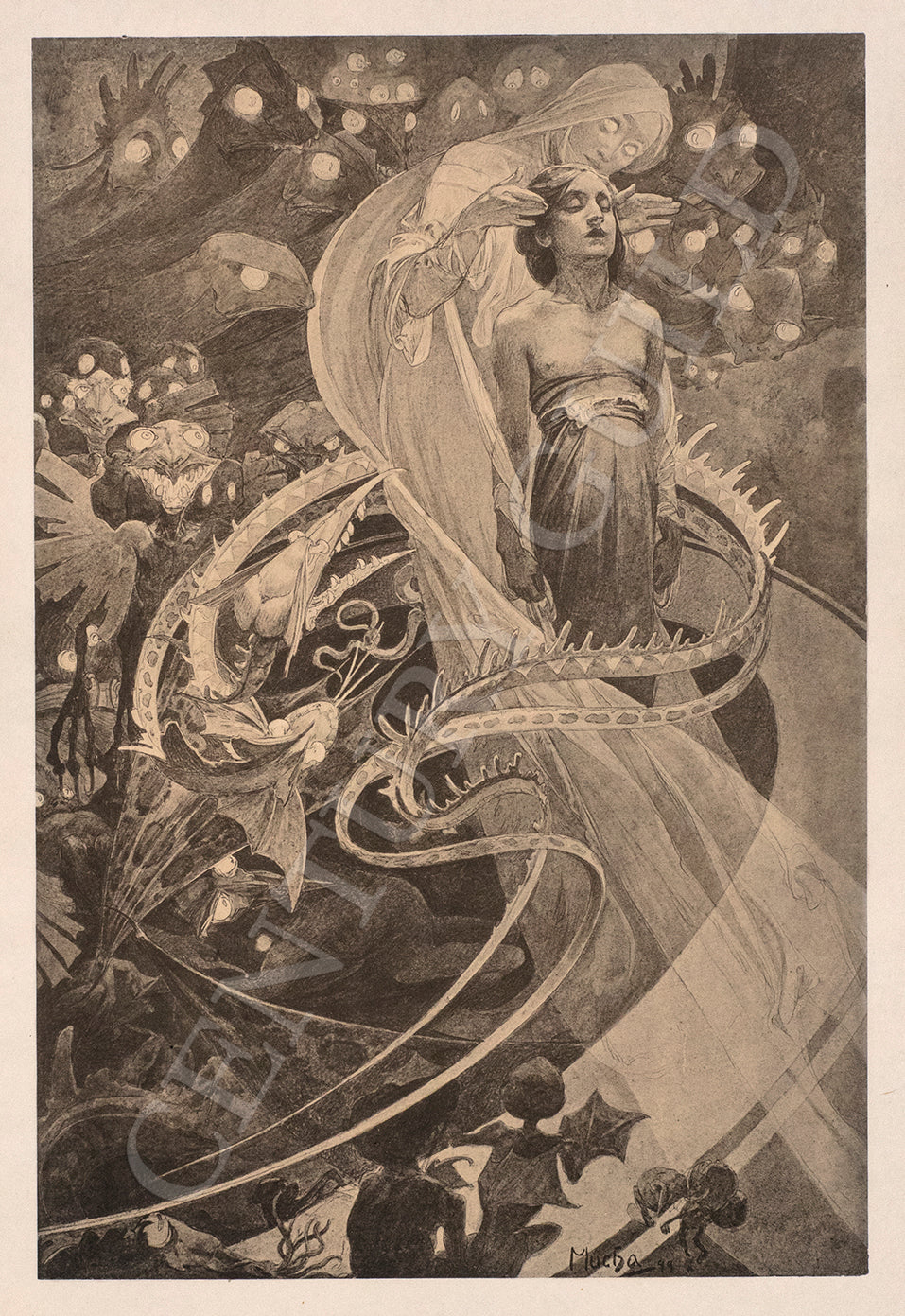 Alphonse Mucha's Le Pater: Original Lithographs | Century Guild